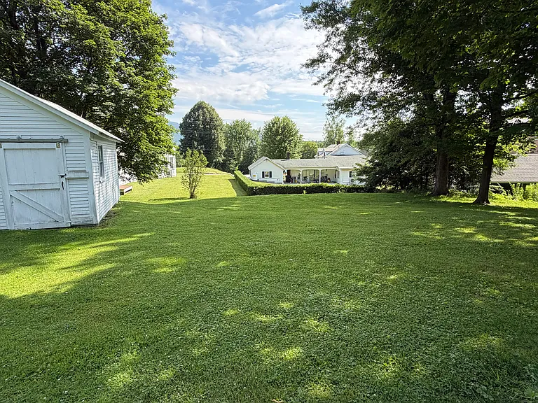 Shared back yard area