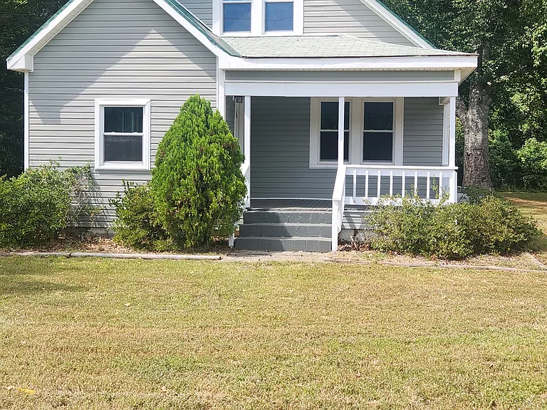 Front of home.