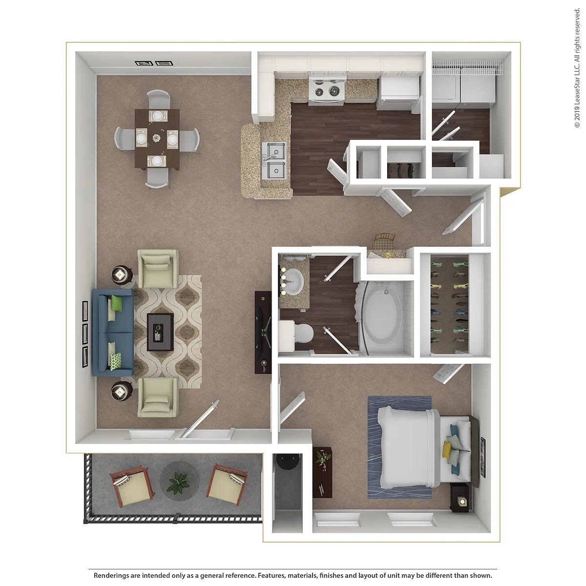 Floor plan 1X1