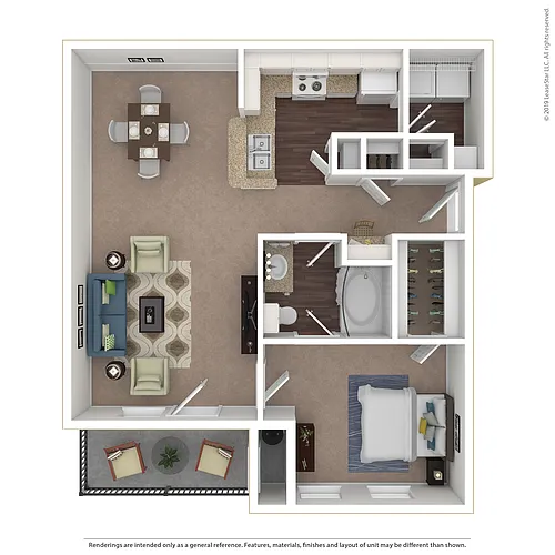 Floor plan 1X1