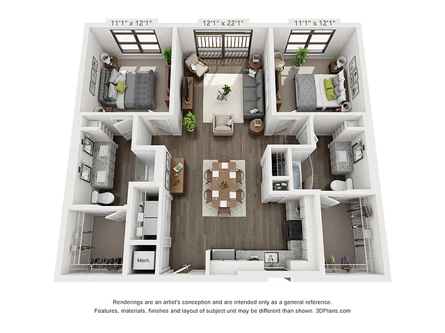 Floor plan B1