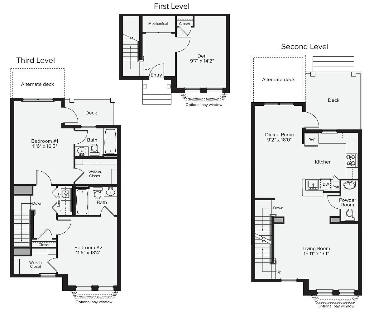 Floor plan B17TD