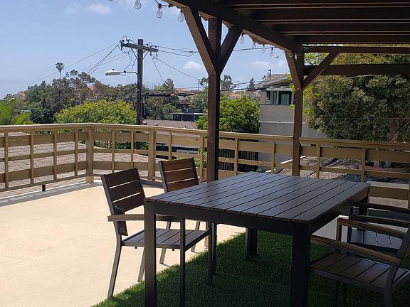 View from atop of garage port.