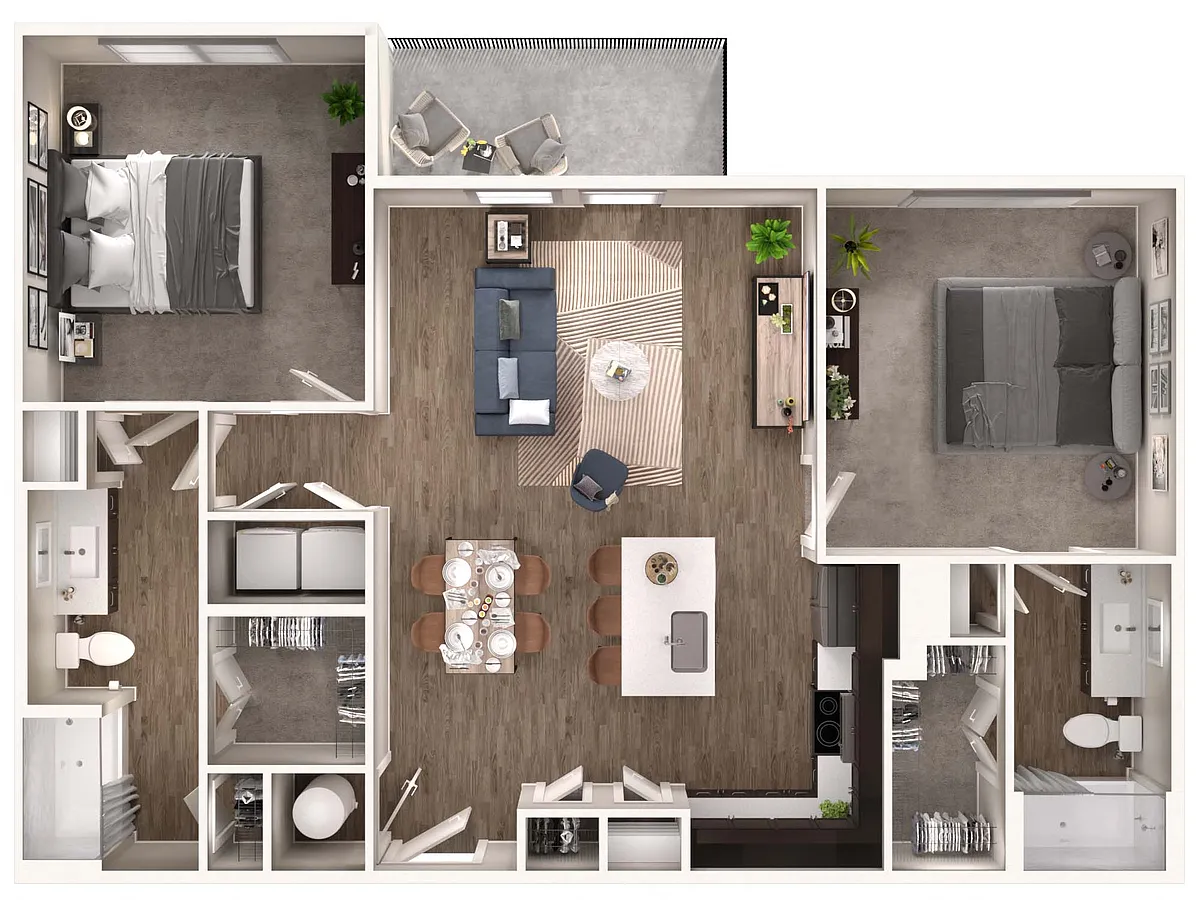 Floor plan B3
