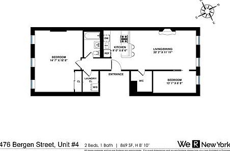1st image of 476 Bergen St Floor 4