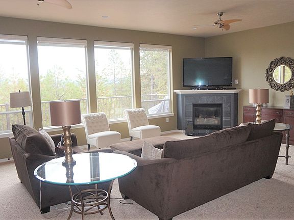 Fireplace & View