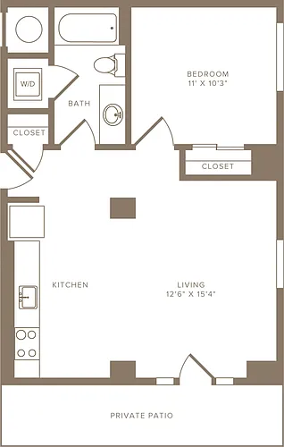 Floor plan A06