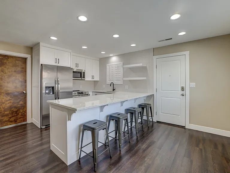 Newly installed kitchen