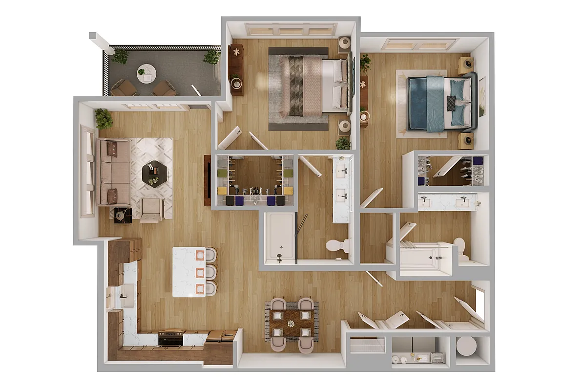 Floor plan B2