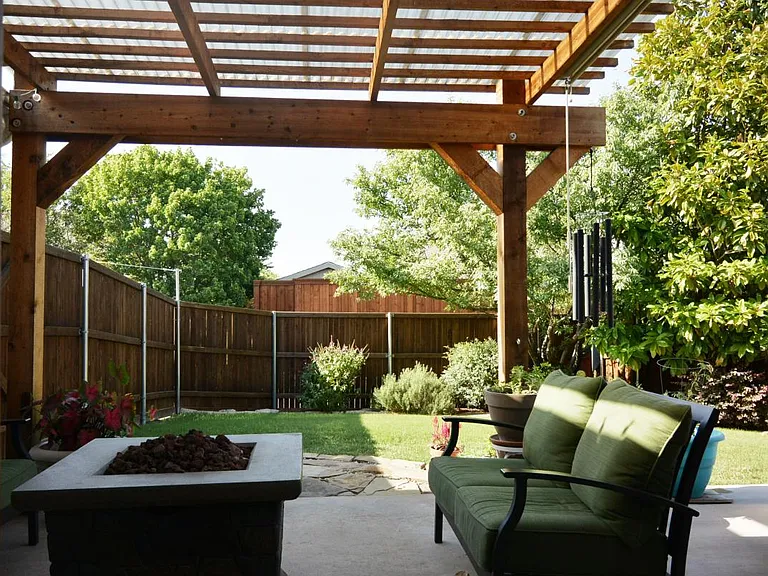 Backyard Pergola