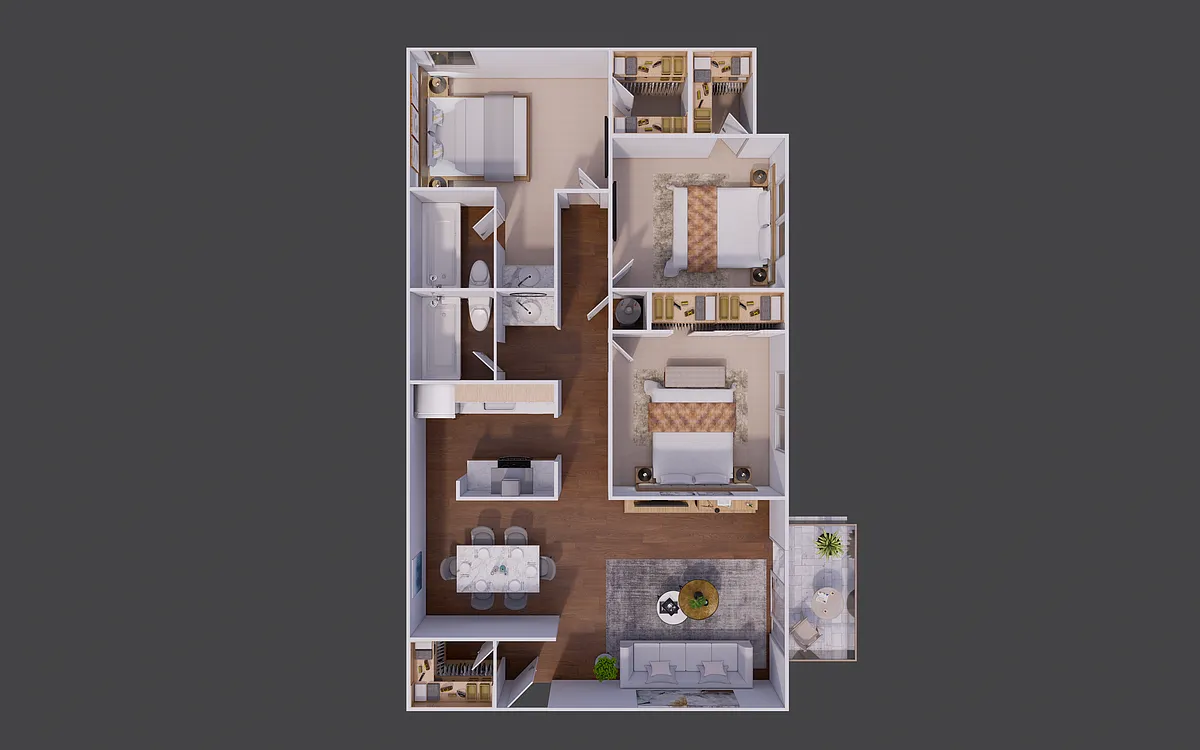 Floor plan C1