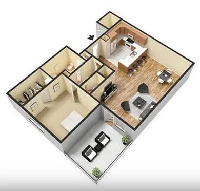 Floor plan THE ARABIAN