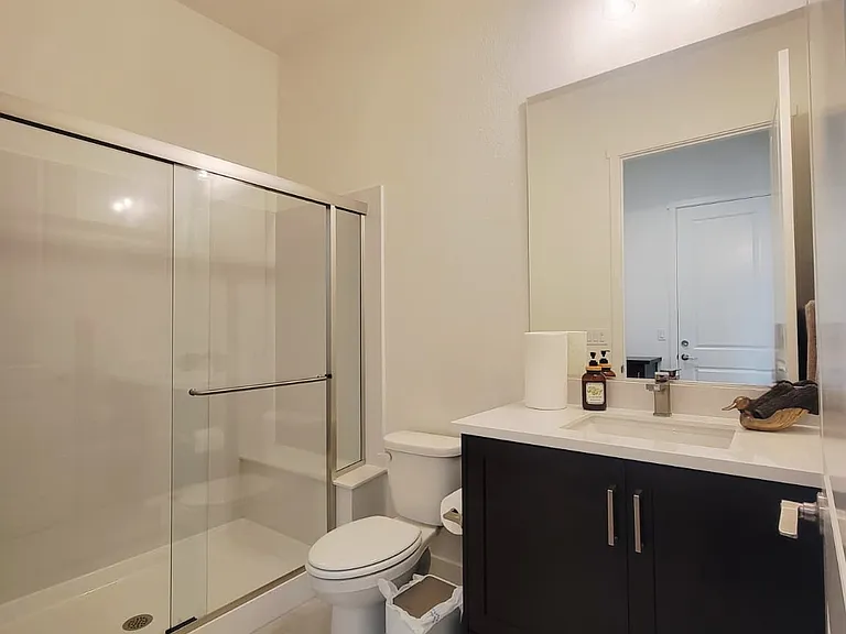 bathroom on the first floor
