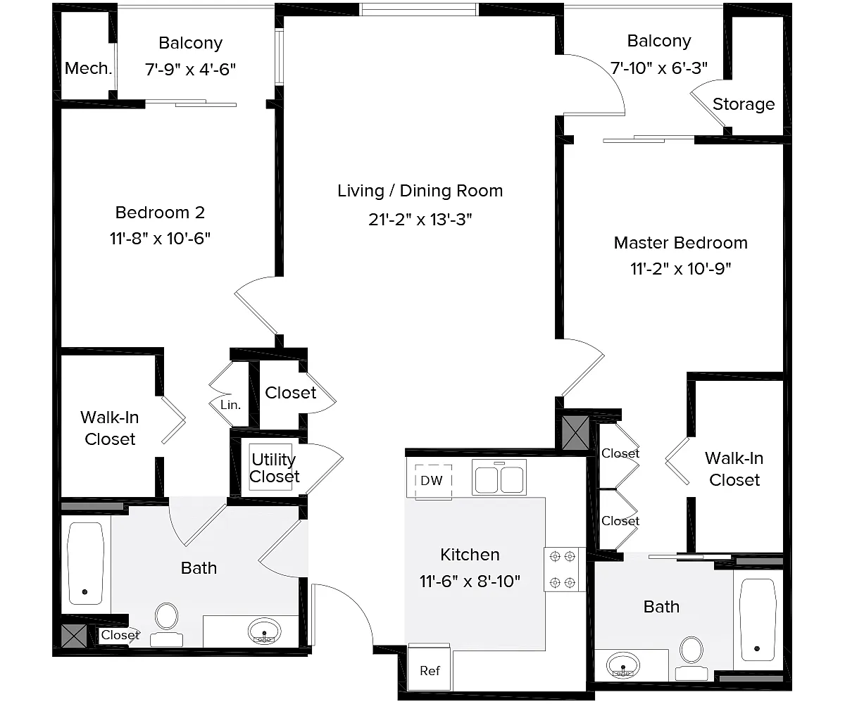 Floor plan 1033