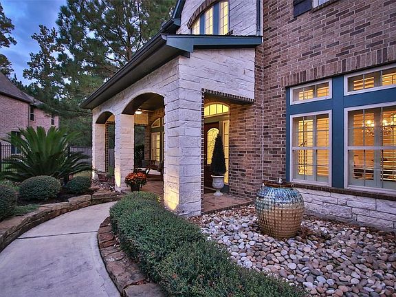 Lovely landscaping both front and back yards