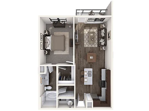Floor plan A50