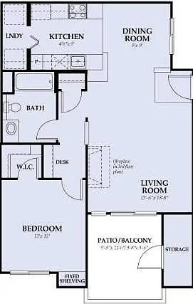 Floor plan Plan A