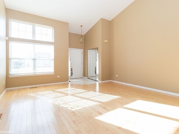 View of entryway and living room
