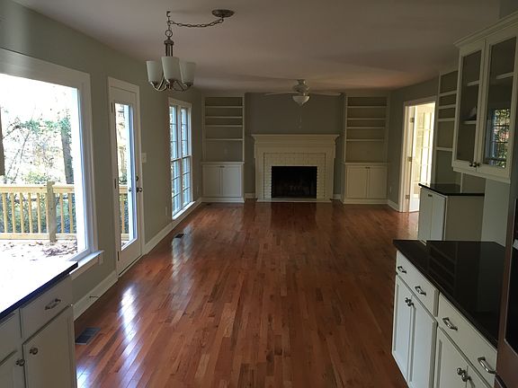 Kitchen open to family room