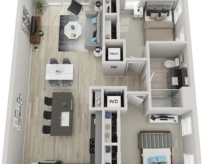 B2-ALT floor plan Marchon
