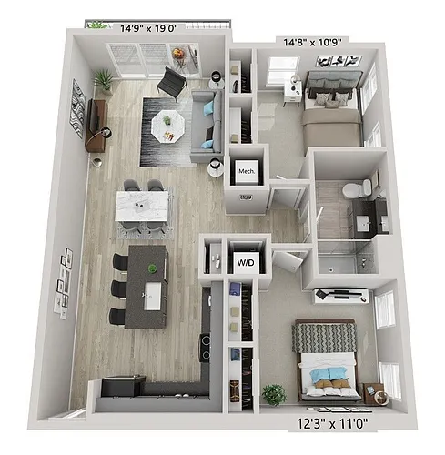 Floor plan B2-ALT
