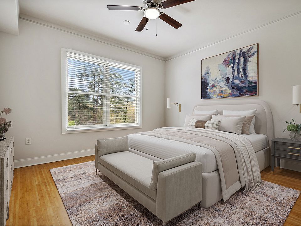 Spacious master bedroom