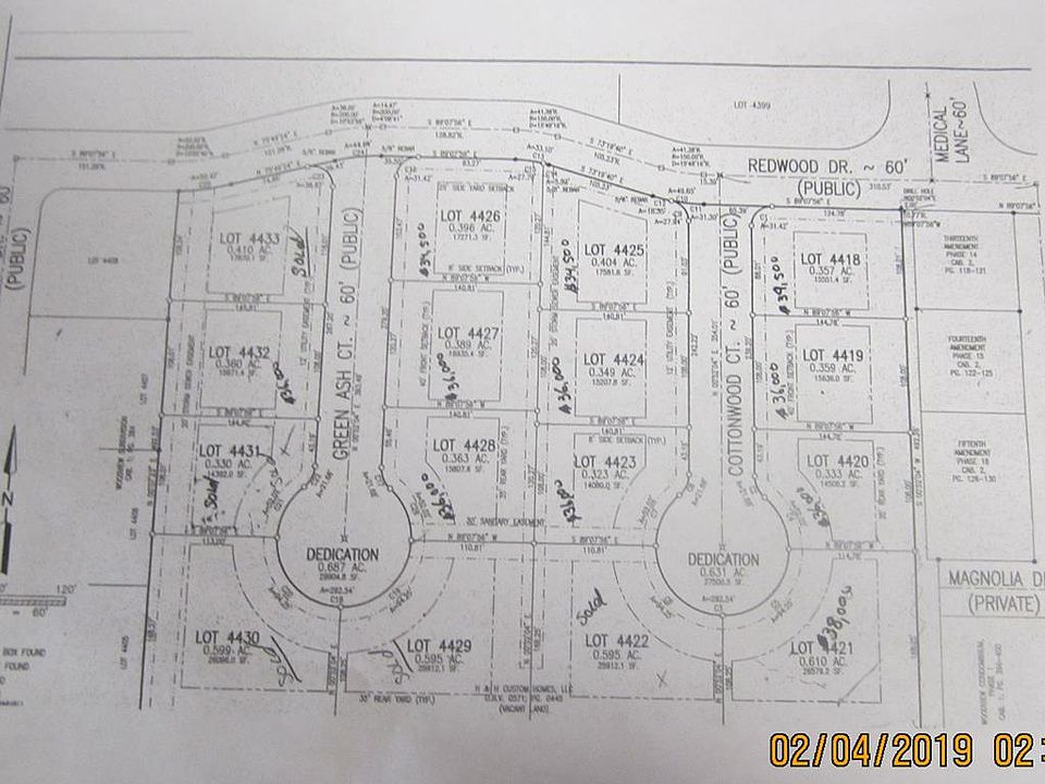 1st image of LOT 4418 Cottonwood Ct