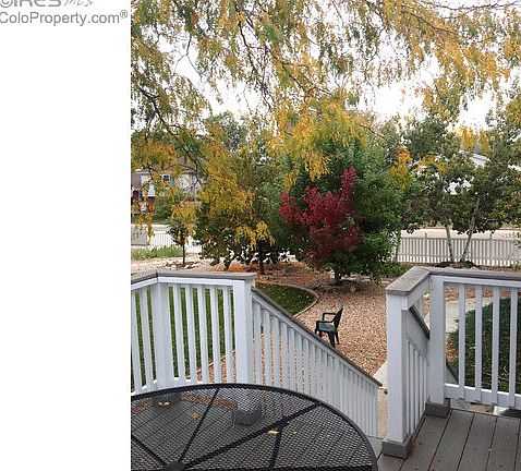 Deck off dining area