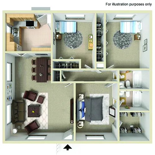 Floor plan Cottage