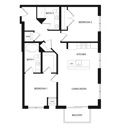 Floor plan Whitefish