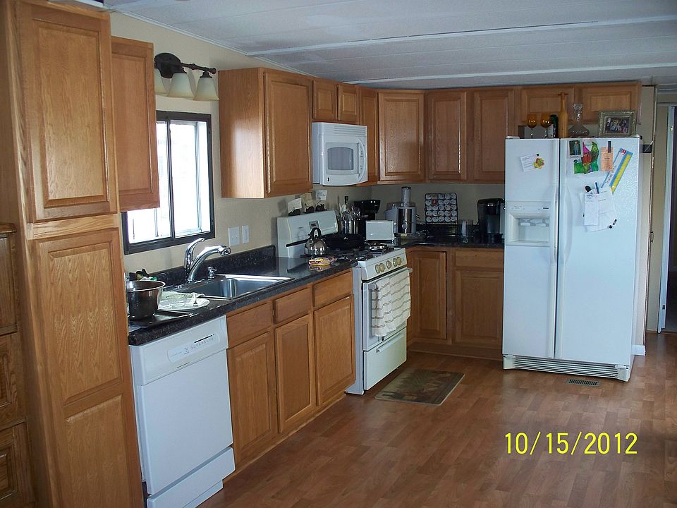 New kitchen cupboards, built in microwave, dishwasher added