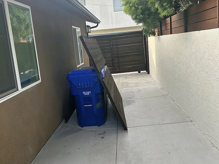Private Parking Spot - Inside View
(Clutter will be cleared)