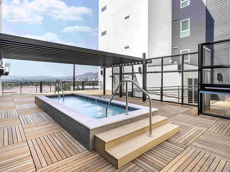Resort-Style Hot Tub