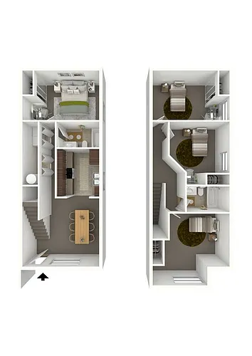Floor plan 4X2