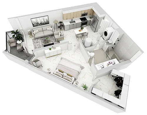 Floor plan P-A4