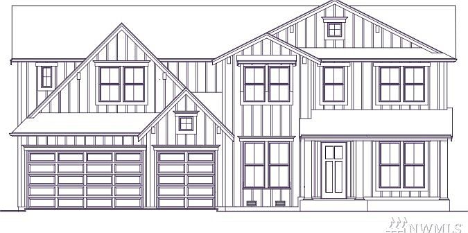 Stipek 3942 plan with Elevation D.  This is for illustration purposes only; colors, designs and materials are subject to change.