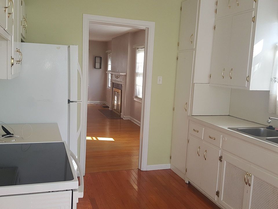 View from Kitchen into Living Room