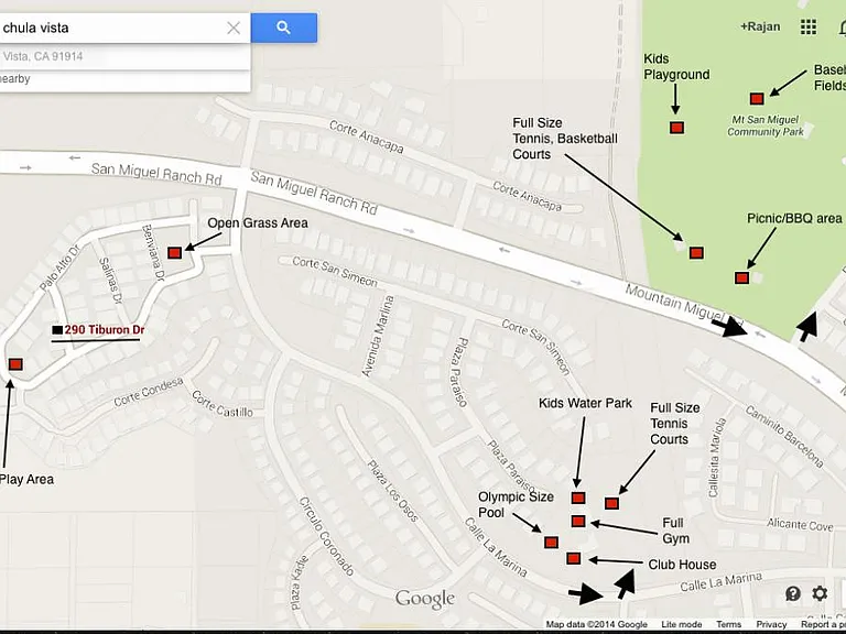 Community Amenities Map