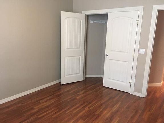 Bedroom and closet