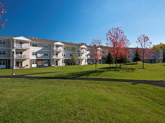 Green space and paved paths