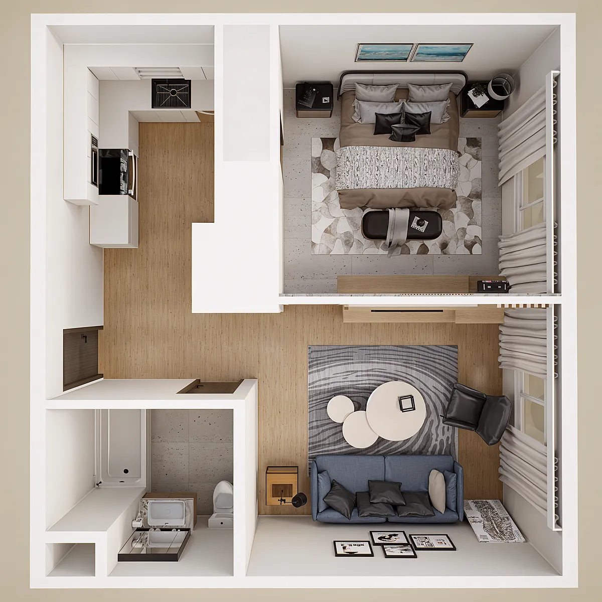 Floor plan A20