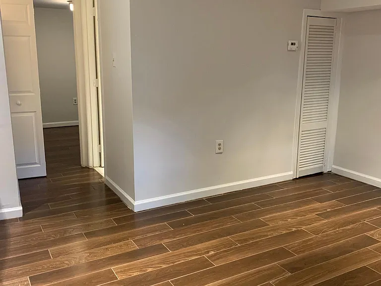 Living room and hallway