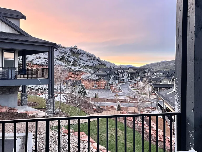 View from the deck