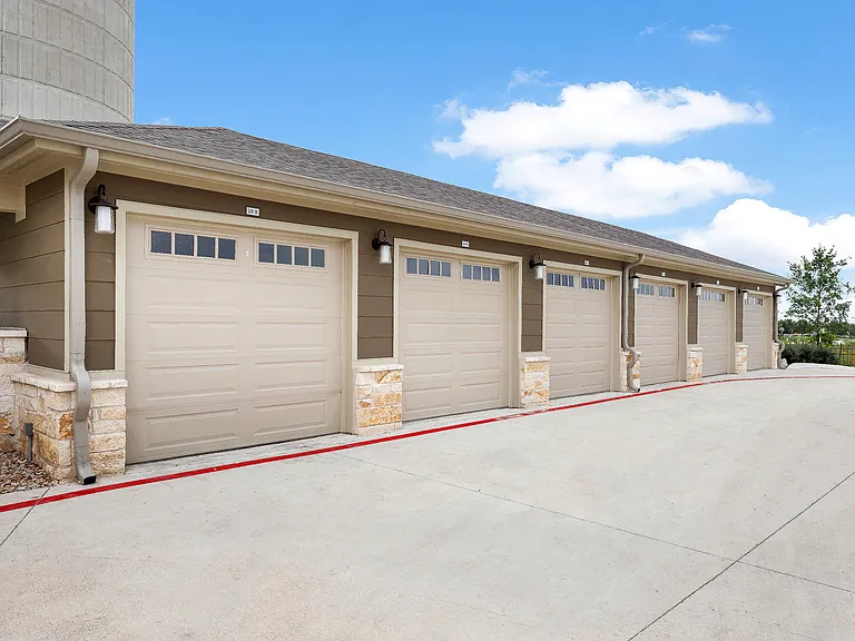 Detached Garages Available
