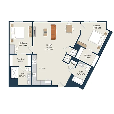 Floor plan B16