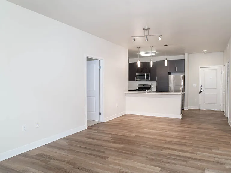 Living Room with Hard Surface Flooring
