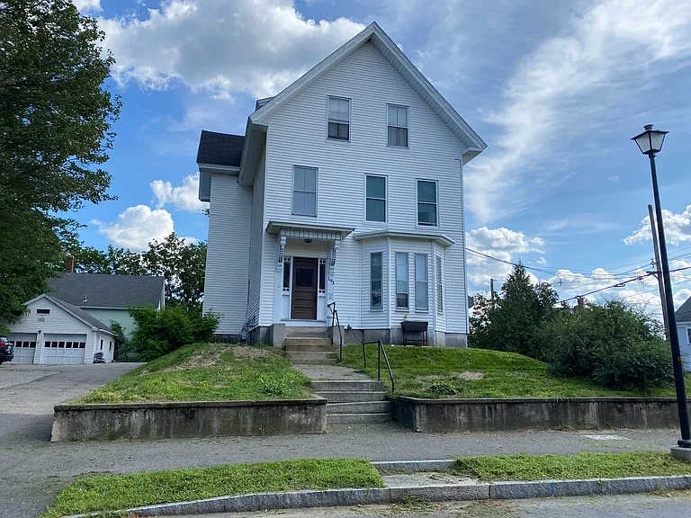 Corner property with offstreet parking