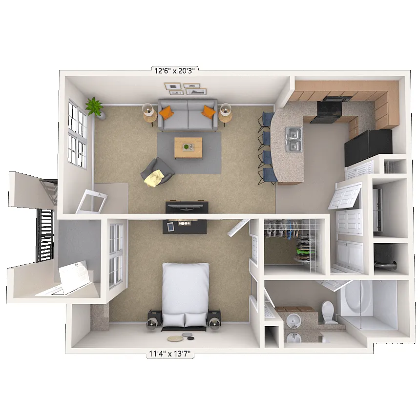 Floor plan Hollyhock