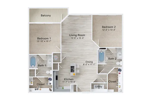 Floor plan B1