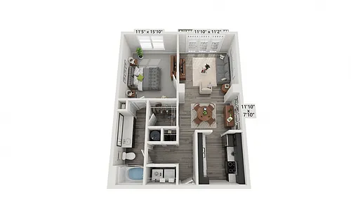 Floor plan Renaissance | Standard